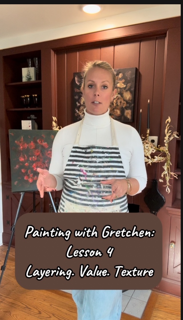 Painting Class with Gretchen: Expressionistic Florals - Image 2
